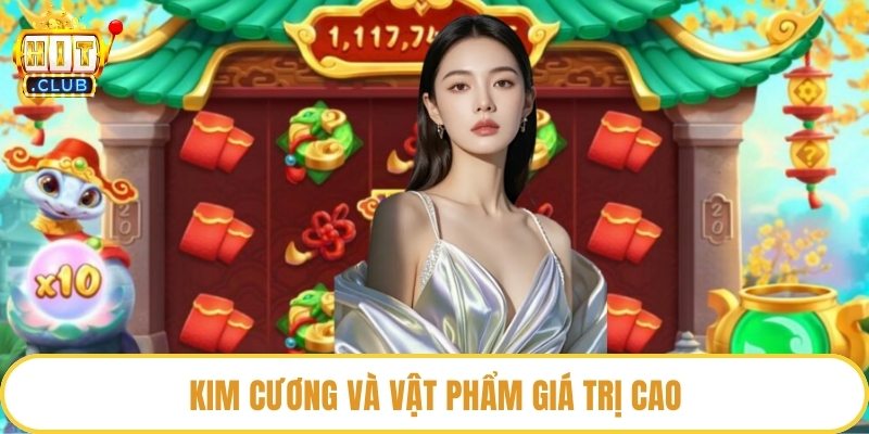 Kim cương và vật phẩm giá trị cao